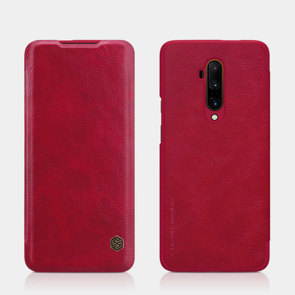 Nillkin OnePlus 7T Pro Flip Case Qin Rood - Afbeelding 5