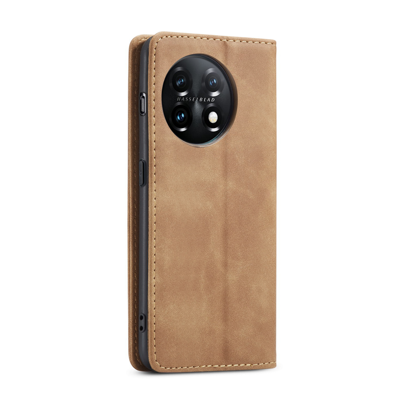 ProGuard OnePlus 11 Wallet Hoesje Vintage Leder Bruin - Afbeelding 4