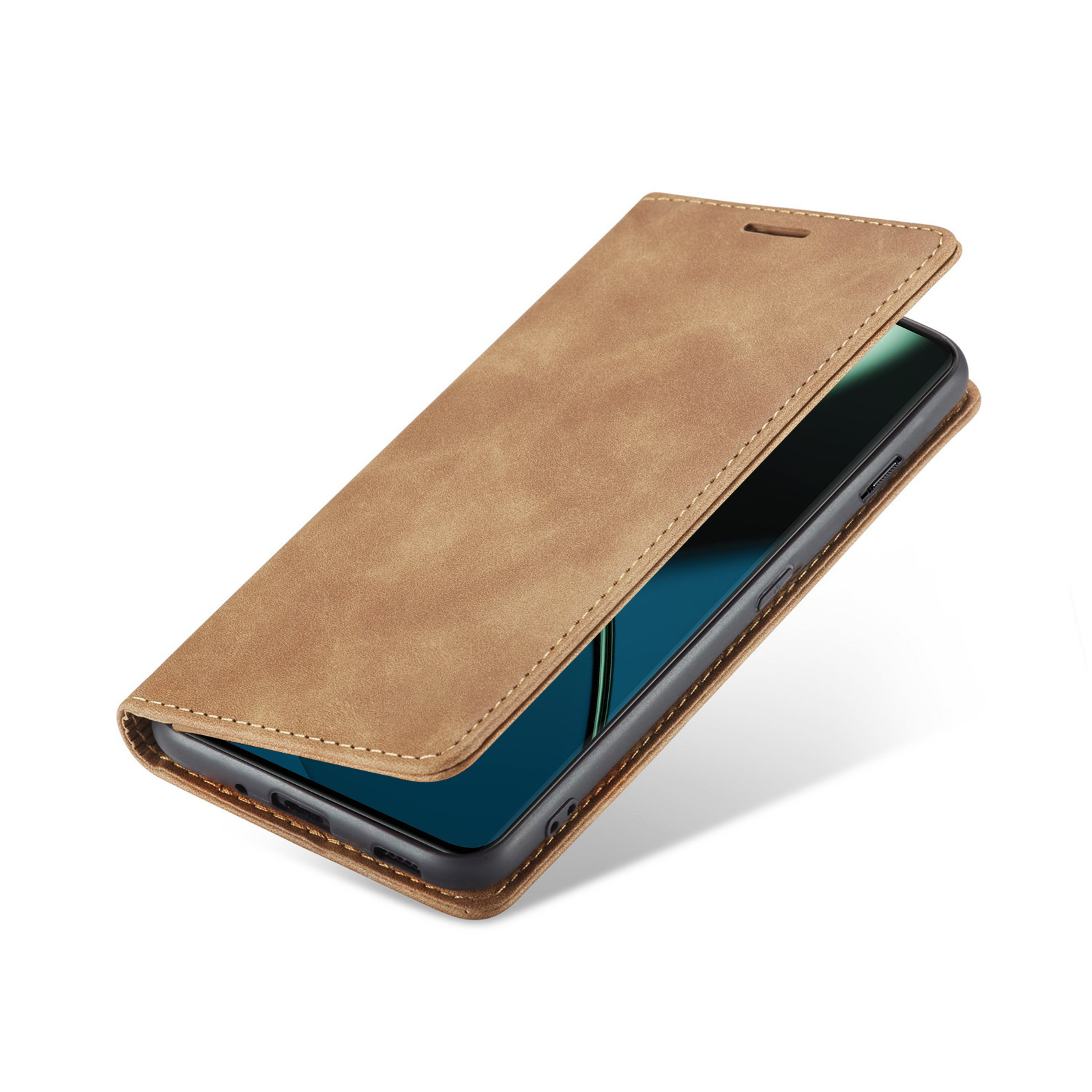 ProGuard OnePlus 11 Wallet Hoesje Vintage Leder Bruin - Afbeelding 5