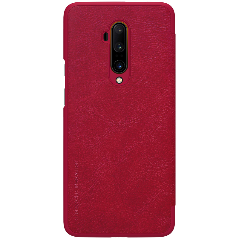 Nillkin OnePlus 7T Pro Flip Case Qin Rood - Afbeelding 2