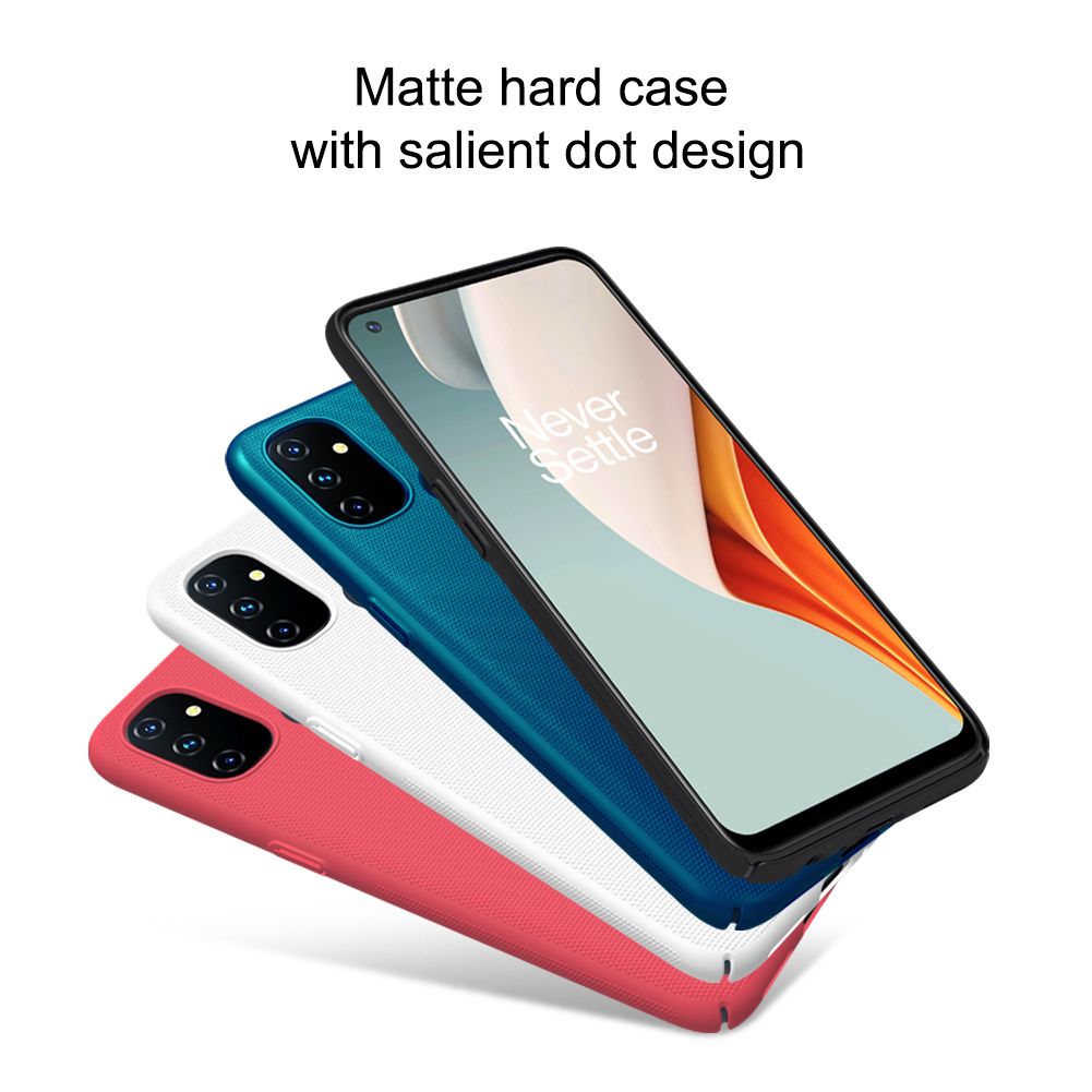 Nillkin OnePlus Nord N100 Hoesje Super Frosted Shield Zwart - Afbeelding 7