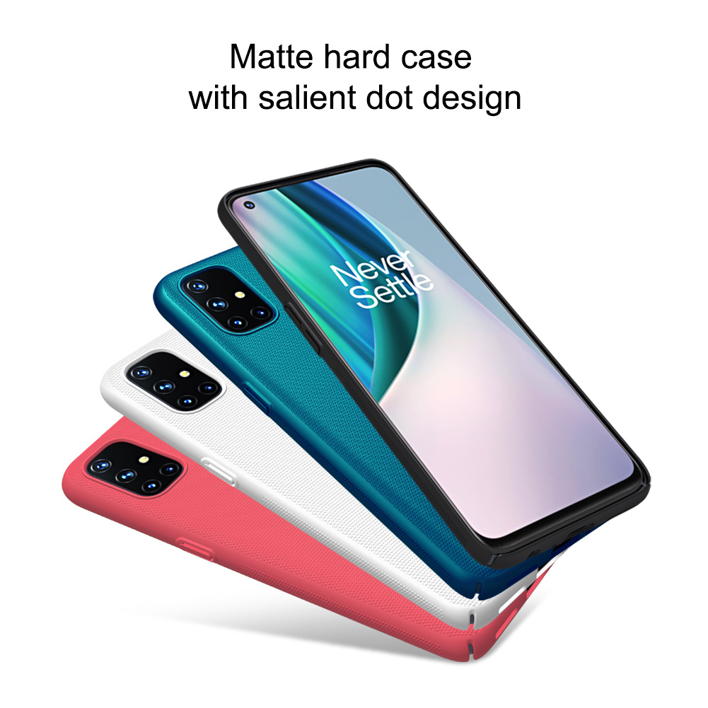 Nillkin OnePlus Nord N10 5G Hoesje Super Frosted Shield Zwart - Afbeelding 7