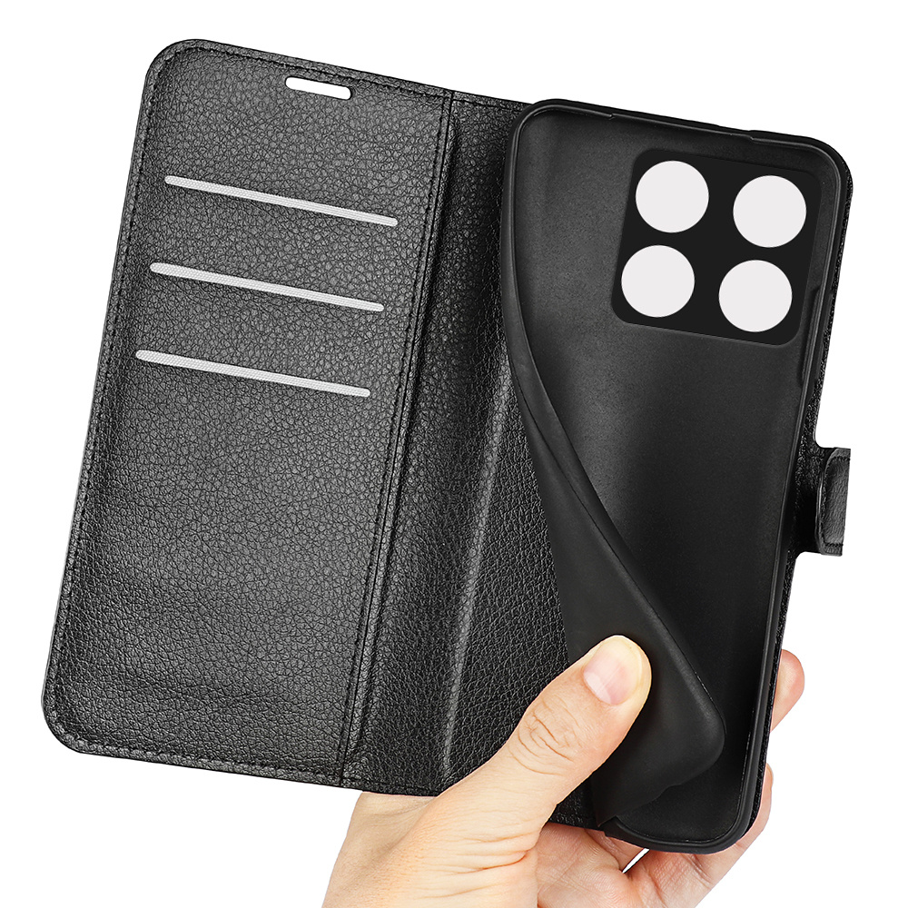ProGuard OnePlus 10T Wallet Flip Case Zwart - Afbeelding 2