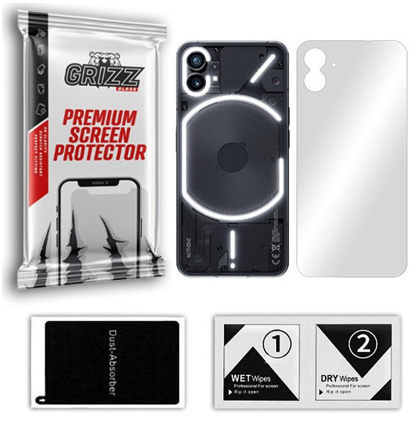 GrizzGlass OnePlus 12 Satin Skin achterkant protector Mat - Afbeelding 7