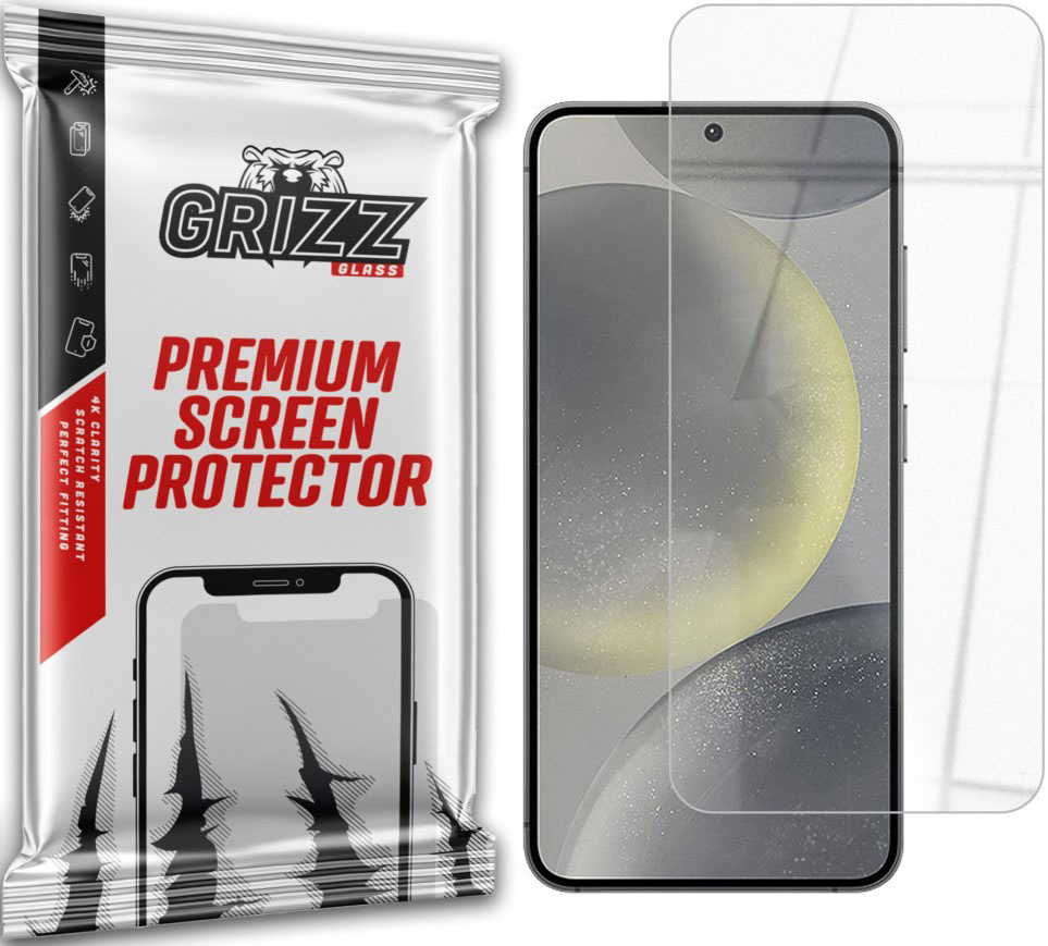 GrizzGlass HybridGlass Samsung Galaxy S24 Screen Protector