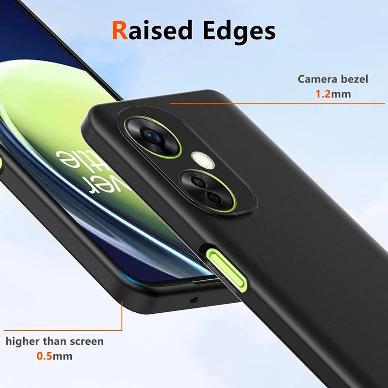 ProGuard OnePlus Nord CE 3 Lite Hoesje Liquid Silicone Zwart - Afbeelding 3