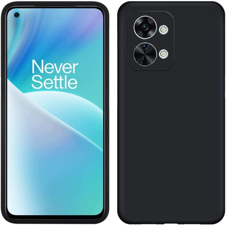 ProGuard OnePlus Nord 2T Hoesje Liquid Silicone Zwart