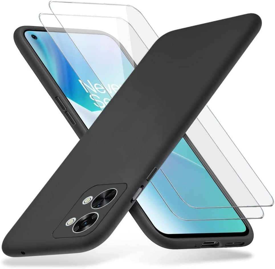 ProGuard OnePlus Nord 2T Hoesje Liquid Silicone Zwart - Afbeelding 3