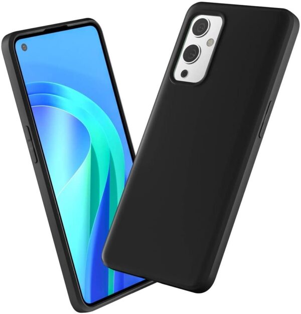 ProGuard OnePlus 9 Hoesje Liquid Silicone Zwart