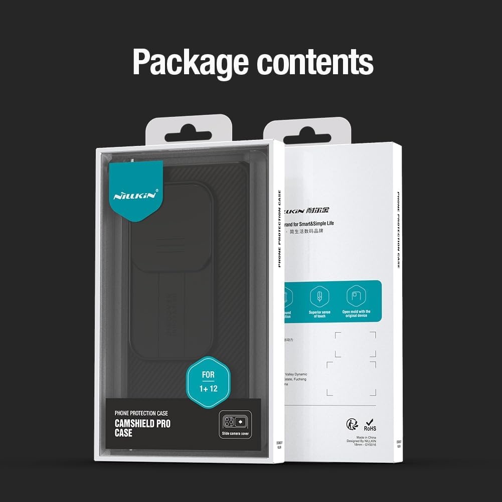 Nillkin OnePlus 12 Hoesje CamShield Pro Zwart - Afbeelding 6