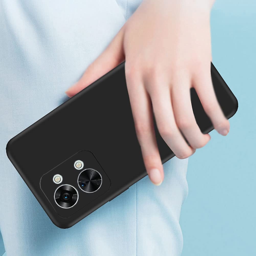 ProGuard OnePlus Nord 2T Hoesje Liquid Silicone Zwart - Afbeelding 5