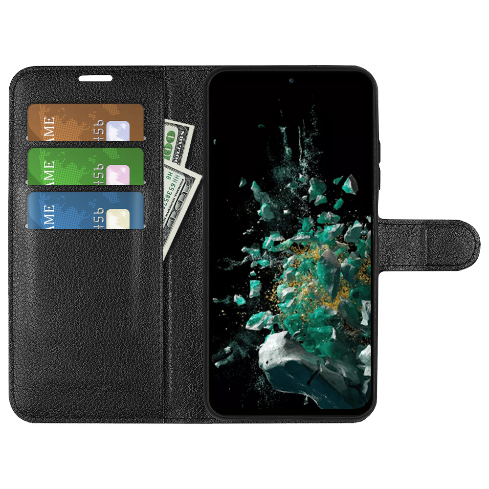 ProGuard OnePlus 10T Wallet Flip Case Zwart - Afbeelding 3