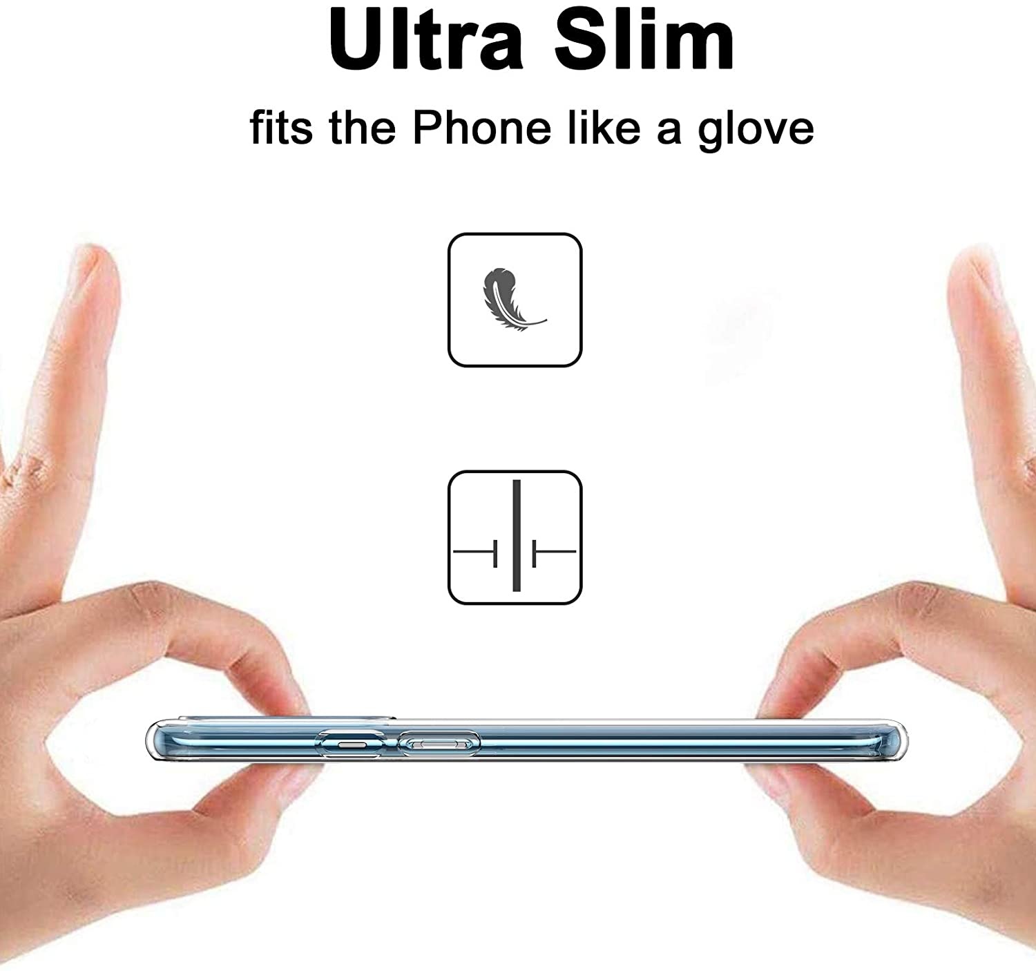 ProGuard OnePlus 9 Hoesje TPU Transparant - Afbeelding 2