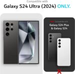 Tudia Tudia Galaxy S24 Ultra Hoesje MergeGrip Zwart - Afbeelding 2