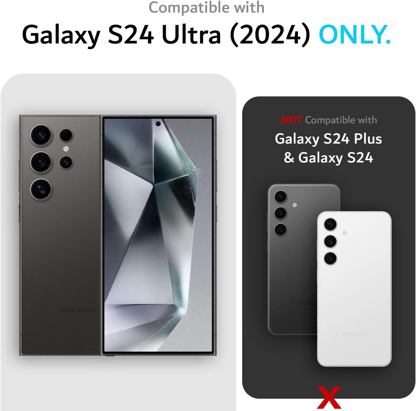 Tudia Tudia Galaxy S24 Ultra Hoesje MergeGrip Donker Groen - Afbeelding 2