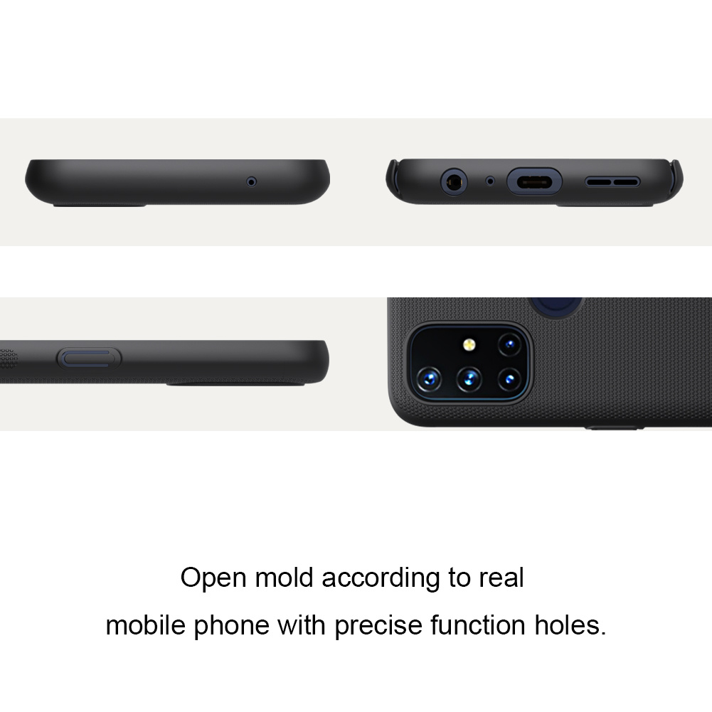 Nillkin OnePlus Nord N10 5G Hoesje Super Frosted Shield Rood - Afbeelding 10