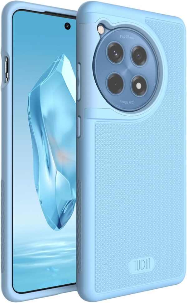 Tudia OnePlus 12R Hoesje MergeGrip Baai Blauw