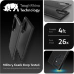Tudia Tudia Galaxy S24 Ultra Hoesje MergeGrip Zwart - Afbeelding 5
