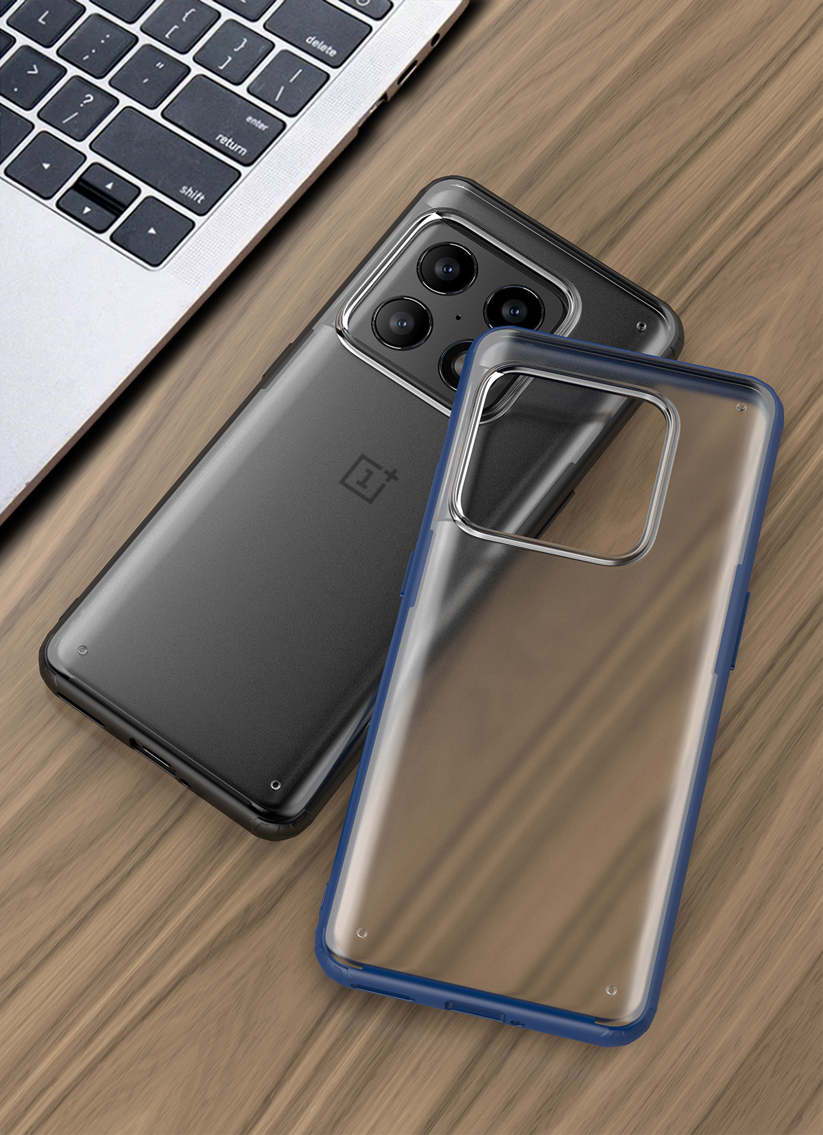 ProGuard OnePlus 10 Pro Merge Bumper Hoesje Blauw - Afbeelding 4