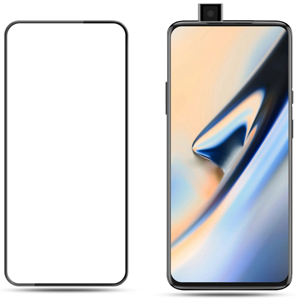 Mocolo OnePlus 7 Pro / 7T Pro Screen Protector 3D Tempered Glass - Afbeelding 5