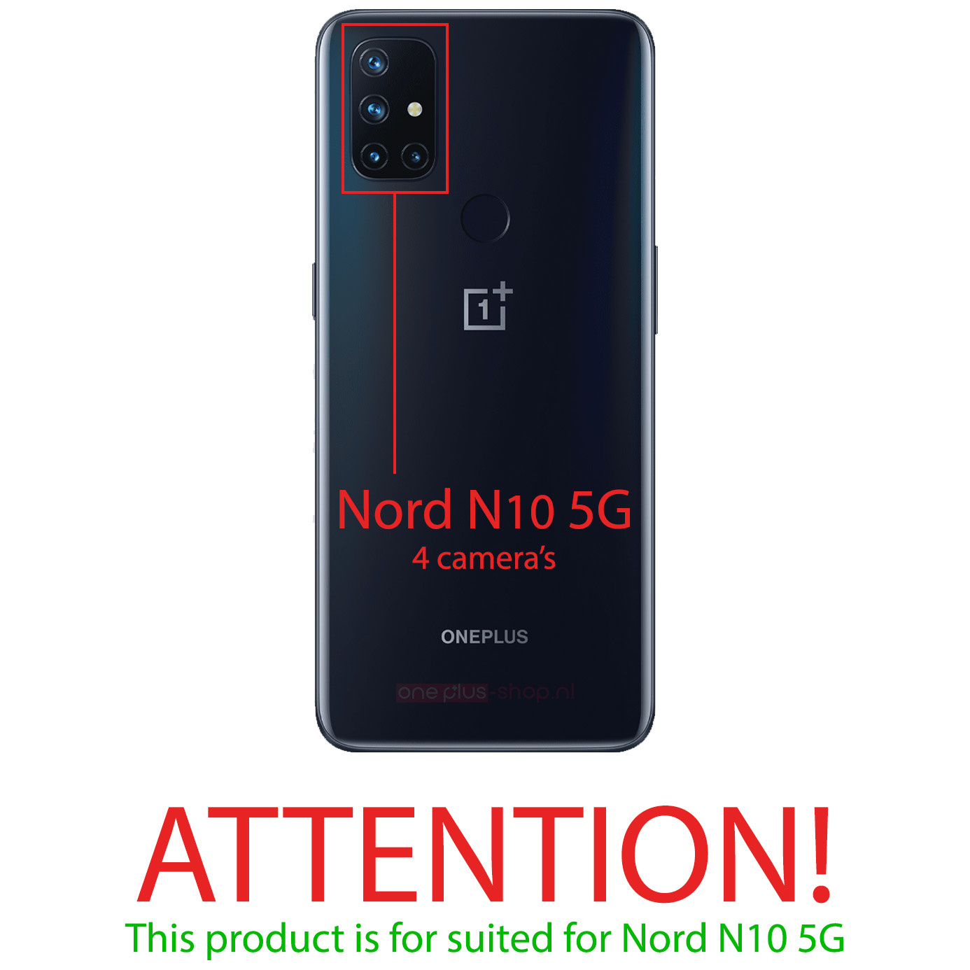 ProGuard OnePlus Nord N10 5G Hoesje Brushed Carbon Blauw - Afbeelding 2