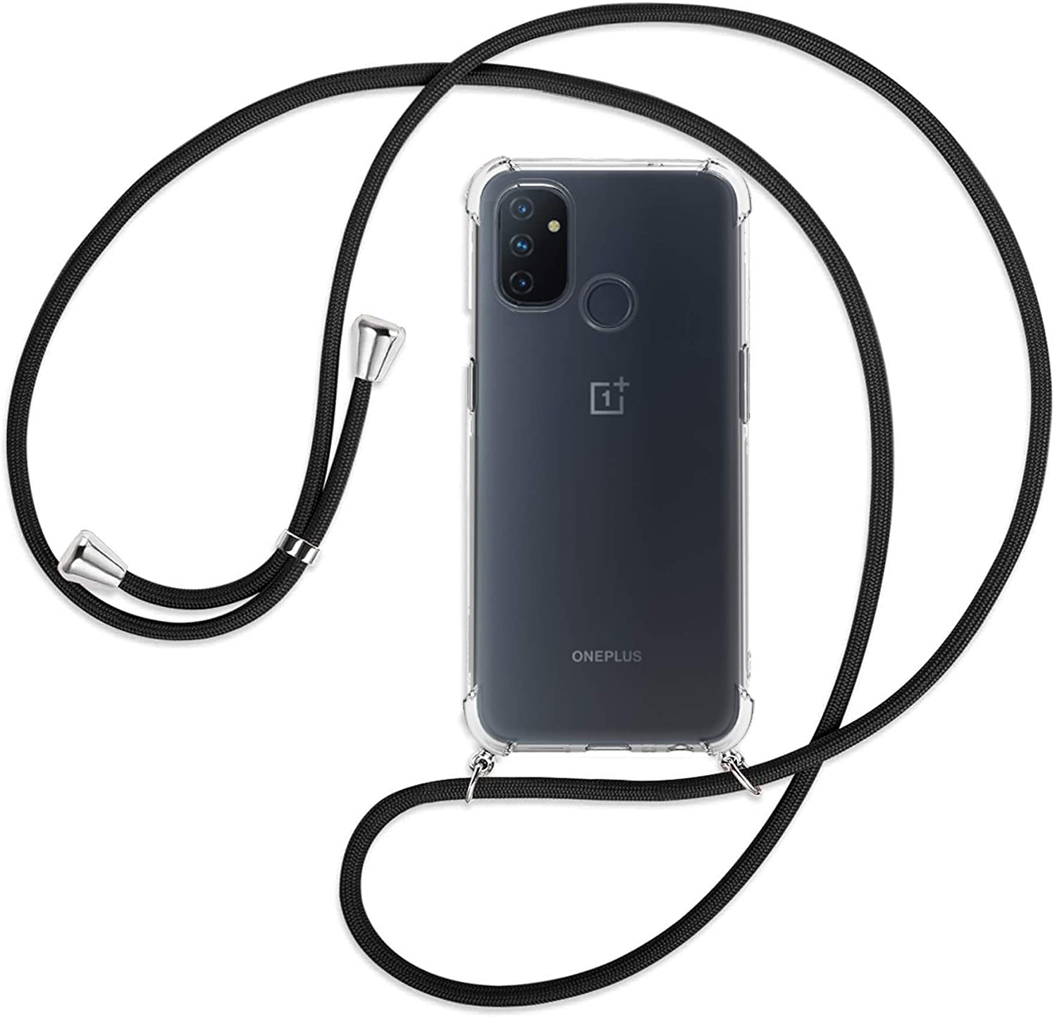 ProGuard OnePlus Nord N100 Hoesje Met Zwart Koord