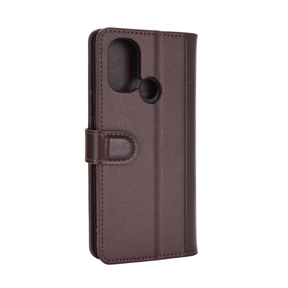 ProGuard OnePlus Nord N100 Wallet Hoesje Echt Leder Bruin - Afbeelding 9