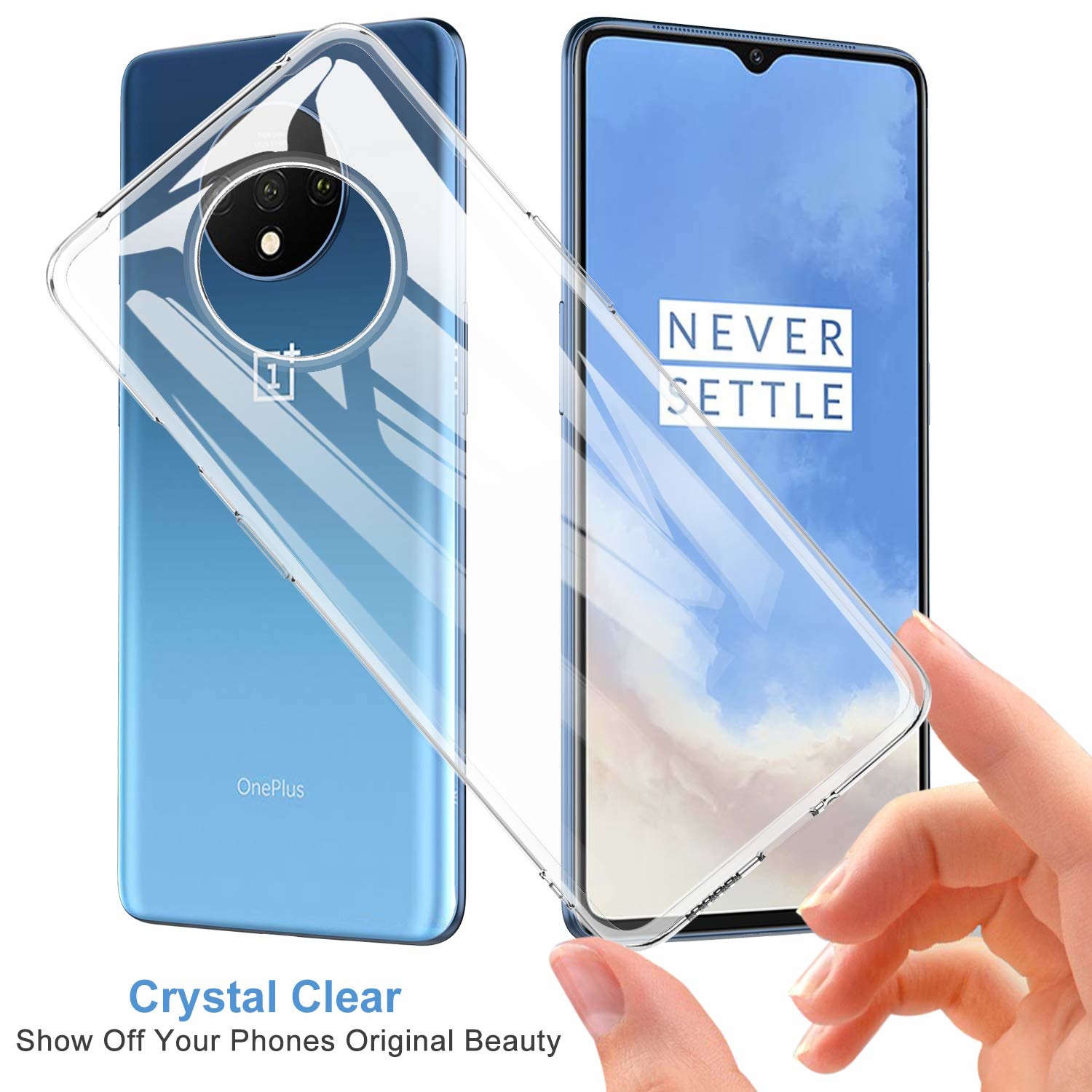 ProGuard OnePlus 7T Hoesje TPU Transparant - Afbeelding 4