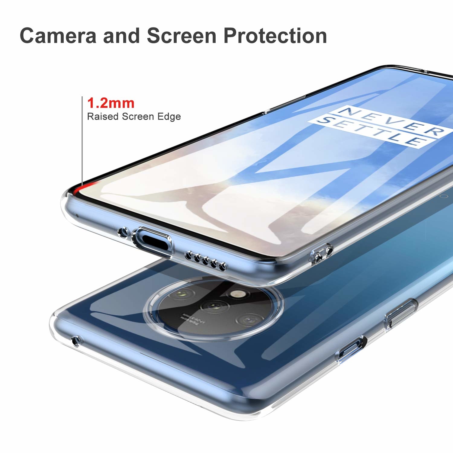 ProGuard OnePlus 7T Hoesje TPU Transparant - Afbeelding 6