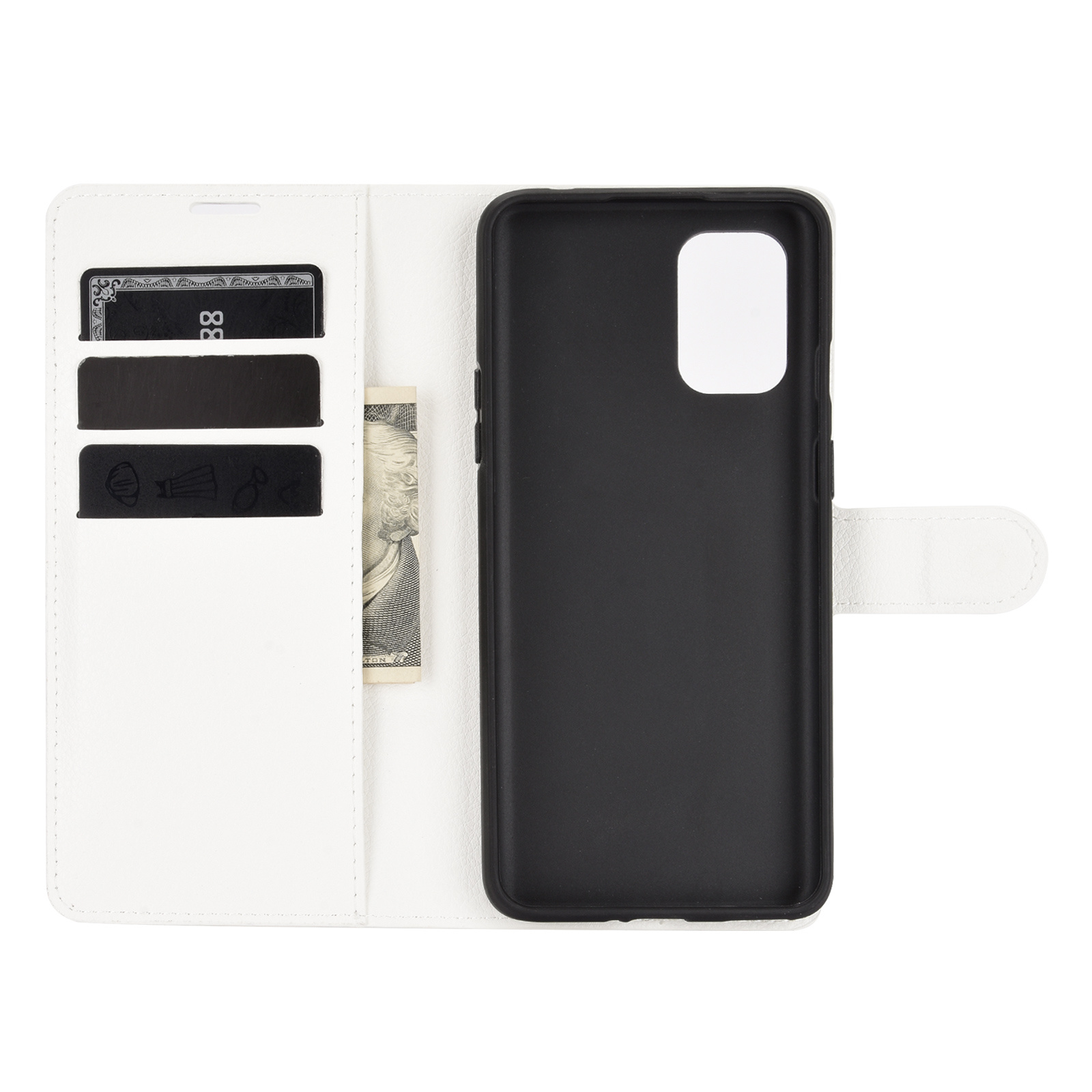 ProGuard OnePlus 8T Wallet Flip Case Wit - Afbeelding 6