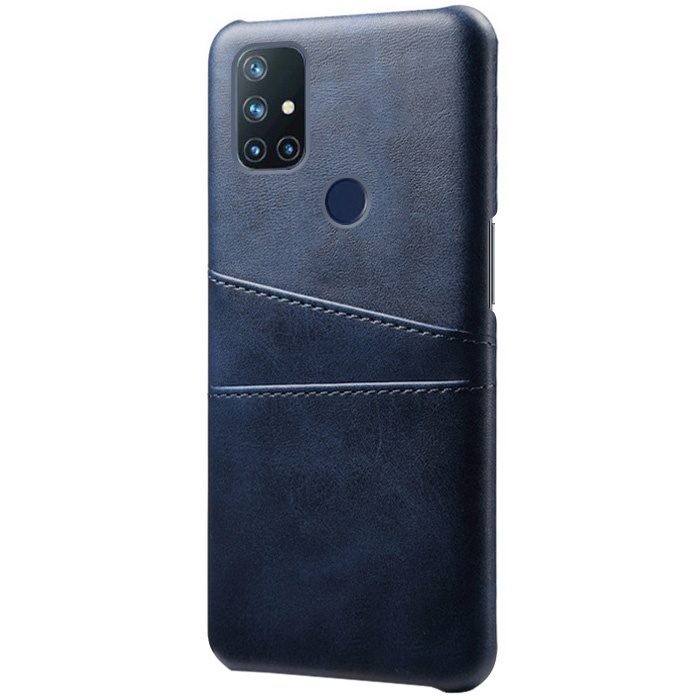 ProGuard OnePlus Nord N10 5G Hoesje Slim Leder Kaarthouder Blauw - Afbeelding 6