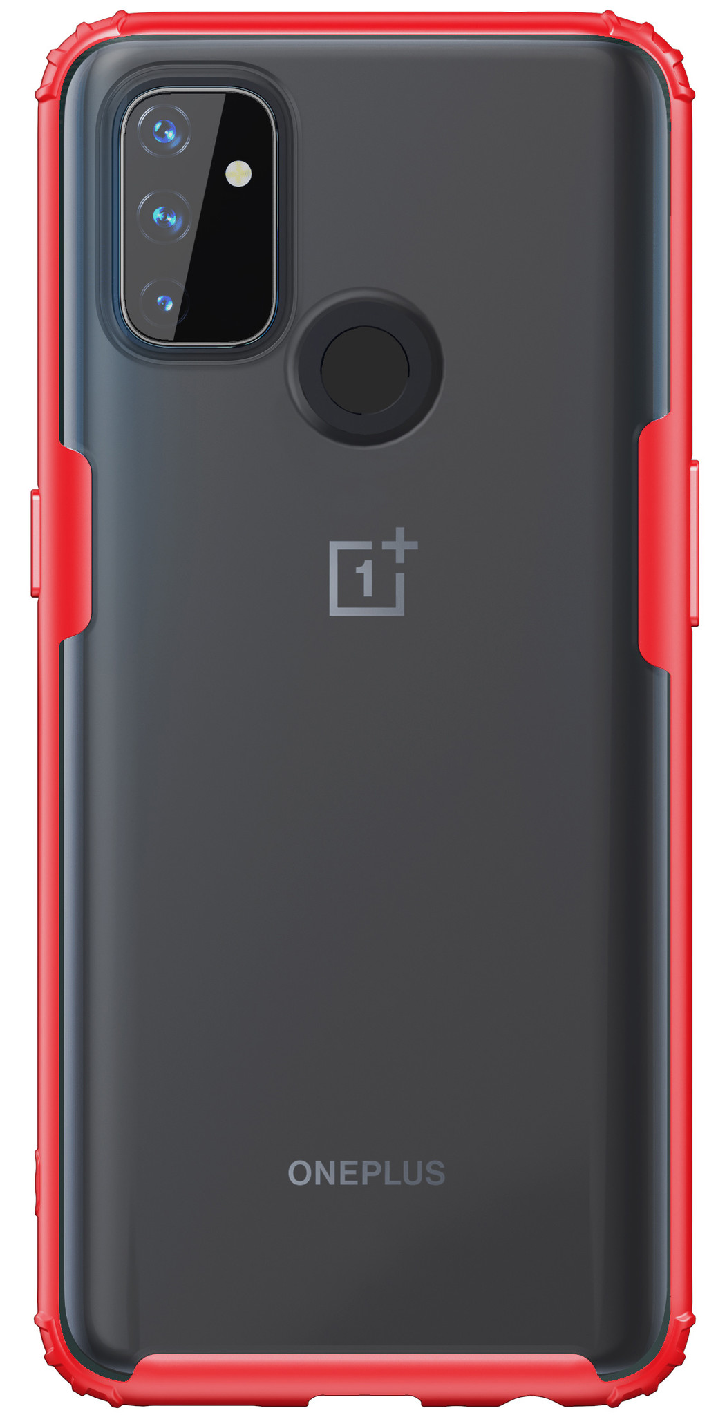 ProGuard OnePlus Nord N100 Merge Bumper Hoesje Rood - Afbeelding 3
