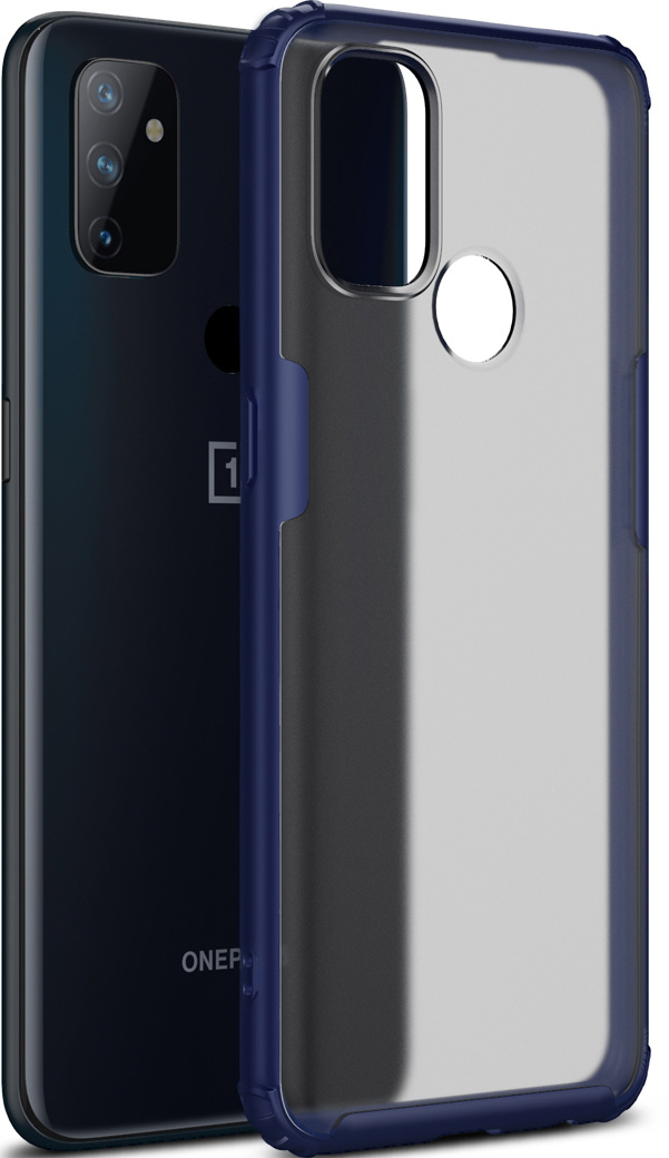 ProGuard OnePlus Nord N100 Merge Bumper Hoesje Blauw