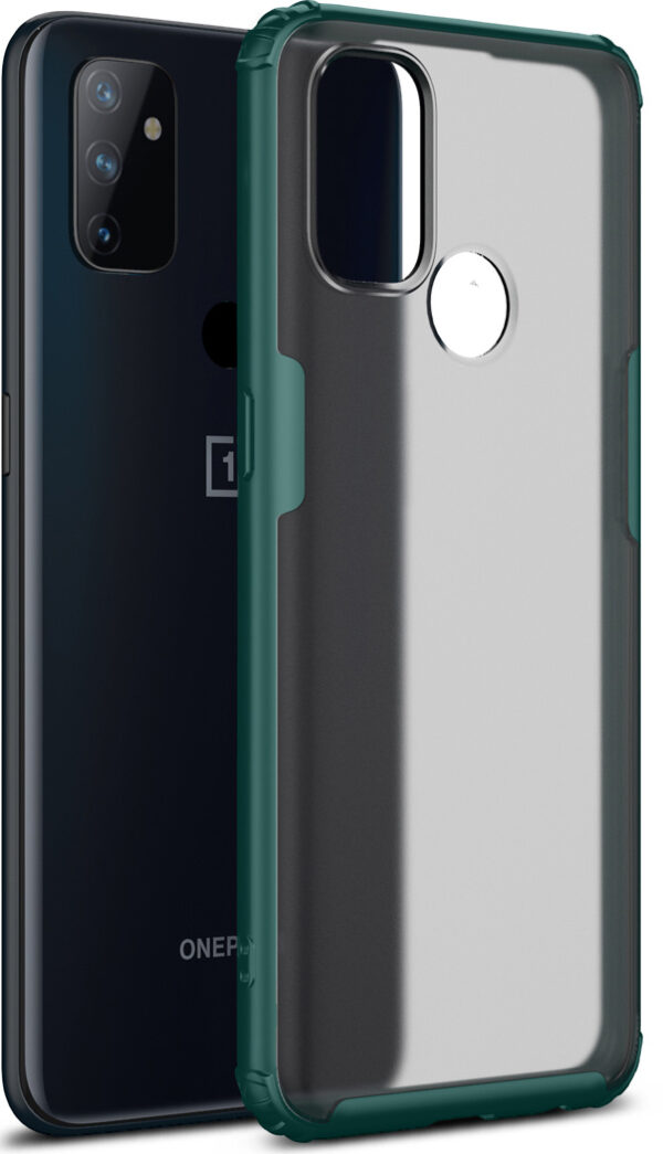 ProGuard OnePlus Nord N100 Merge Bumper Hoesje Groen