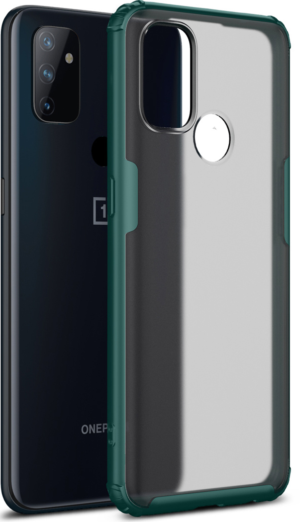 ProGuard OnePlus Nord N100 Merge Bumper Hoesje Groen