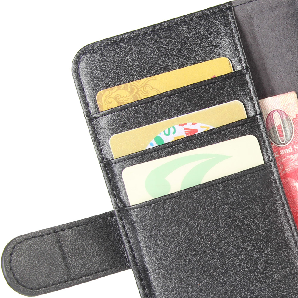 ProGuard OnePlus Nord Wallet Hoesje Echt Leder Zwart - Afbeelding 3