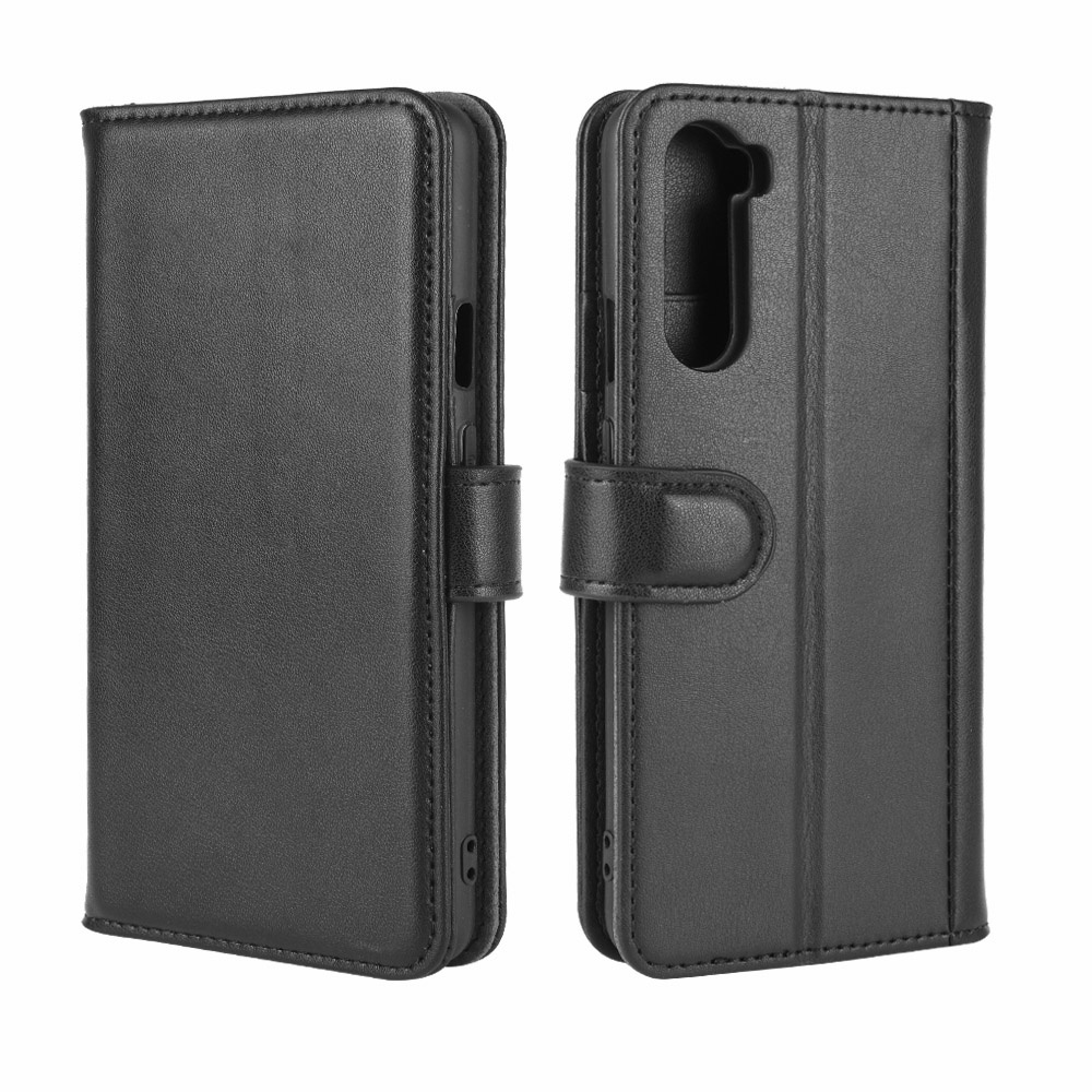 ProGuard OnePlus Nord Wallet Hoesje Echt Leder Zwart - Afbeelding 8