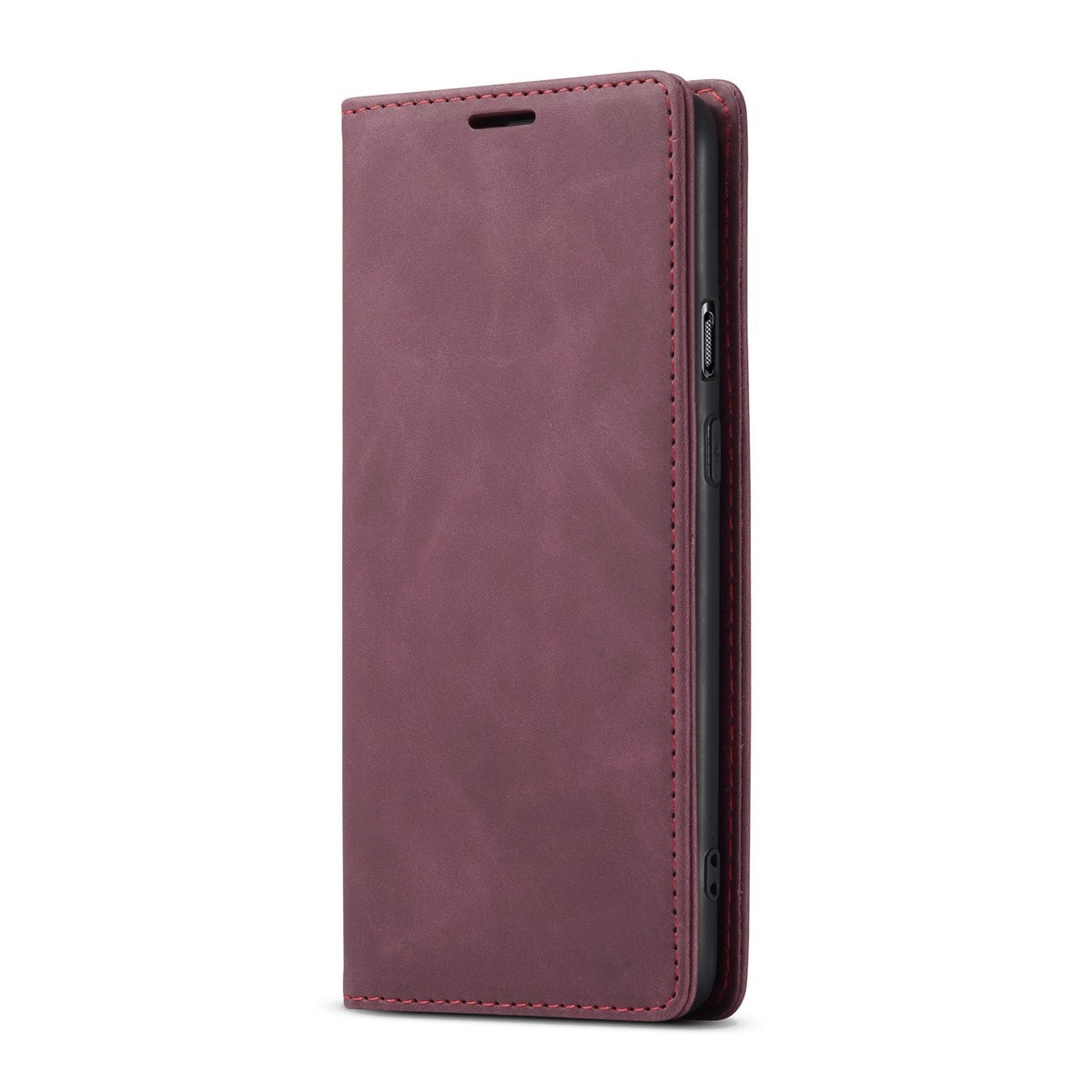 ProGuard OnePlus Nord Wallet Hoesje Vintage Leder Rood - Afbeelding 3