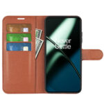 ProGuard OnePlus 11 Wallet Flip Case Bruin - Afbeelding 7