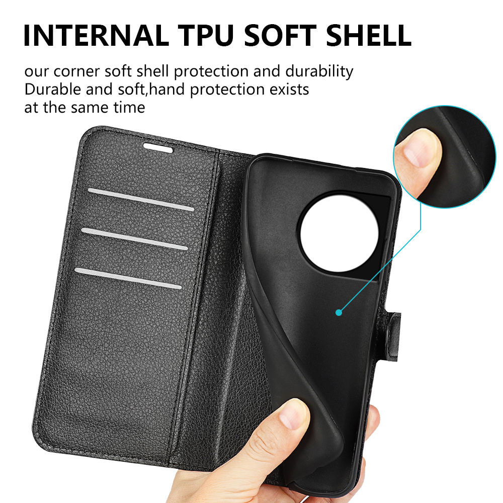ProGuard OnePlus 11 Wallet Flip Case Bruin - Afbeelding 3