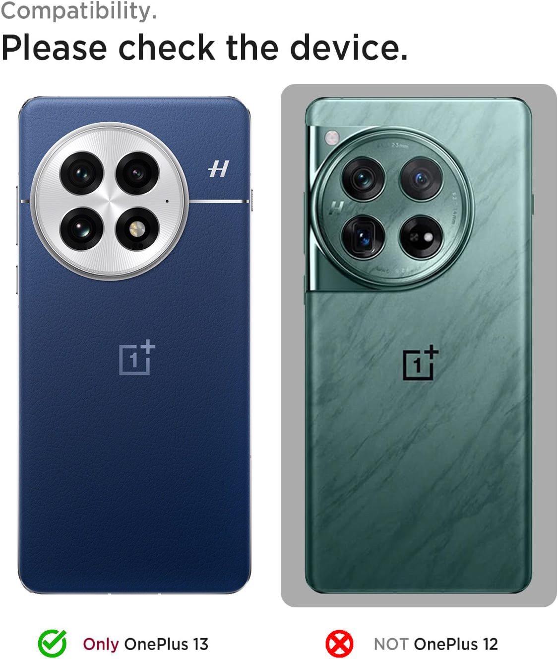 Spigen OnePlus 13 Ultra Hybrid hoesje Mat Zwart - Afbeelding 2