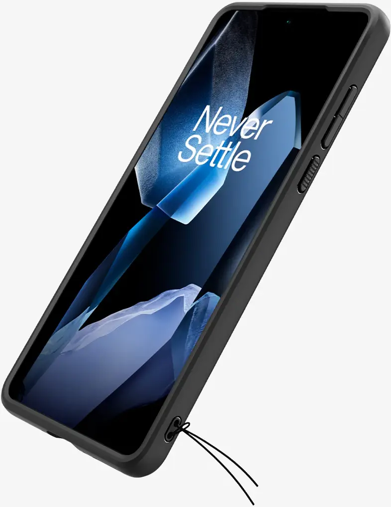 Spigen OnePlus 13 Ultra Hybrid hoesje Mat Zwart - Afbeelding 10