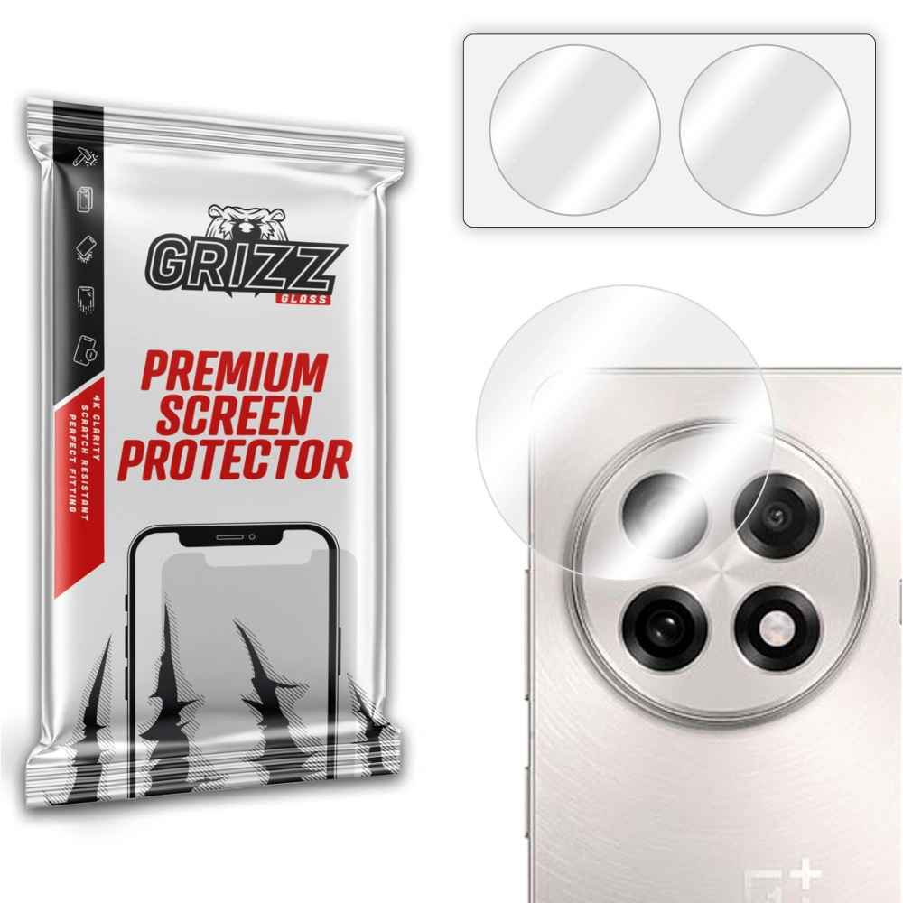GrizzGlass OnePlus 13R Camera Protector set Hybridglass