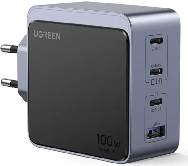 UGREEN Nexode Air lader 100W USB-A, 3x USB-C