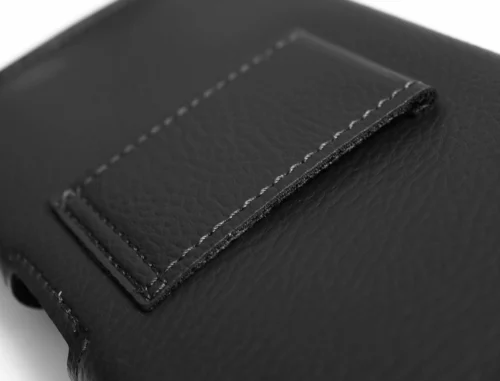 LURESKO HEL XL ECO lederen Smartphone Riem Houder Eco-Leder ZWART - Afbeelding 6