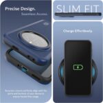 TUDIA MergeGrip Hoesje voor Honor Magic 7 Pro 5G - MagSafe- Donkerblauw - Afbeelding 2