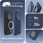 TUDIA MergeGrip Hoesje voor Honor Magic 7 Pro 5G - MagSafe- Donkerblauw - Afbeelding 5