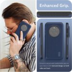 TUDIA MergeGrip Hoesje voor Honor Magic 7 Pro 5G - MagSafe- Donkerblauw - Afbeelding 7