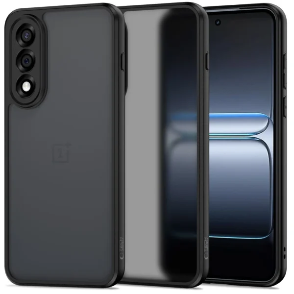 Tech-Protect OnePlus Nord 5 Hoesje Mat Transparant Zwart