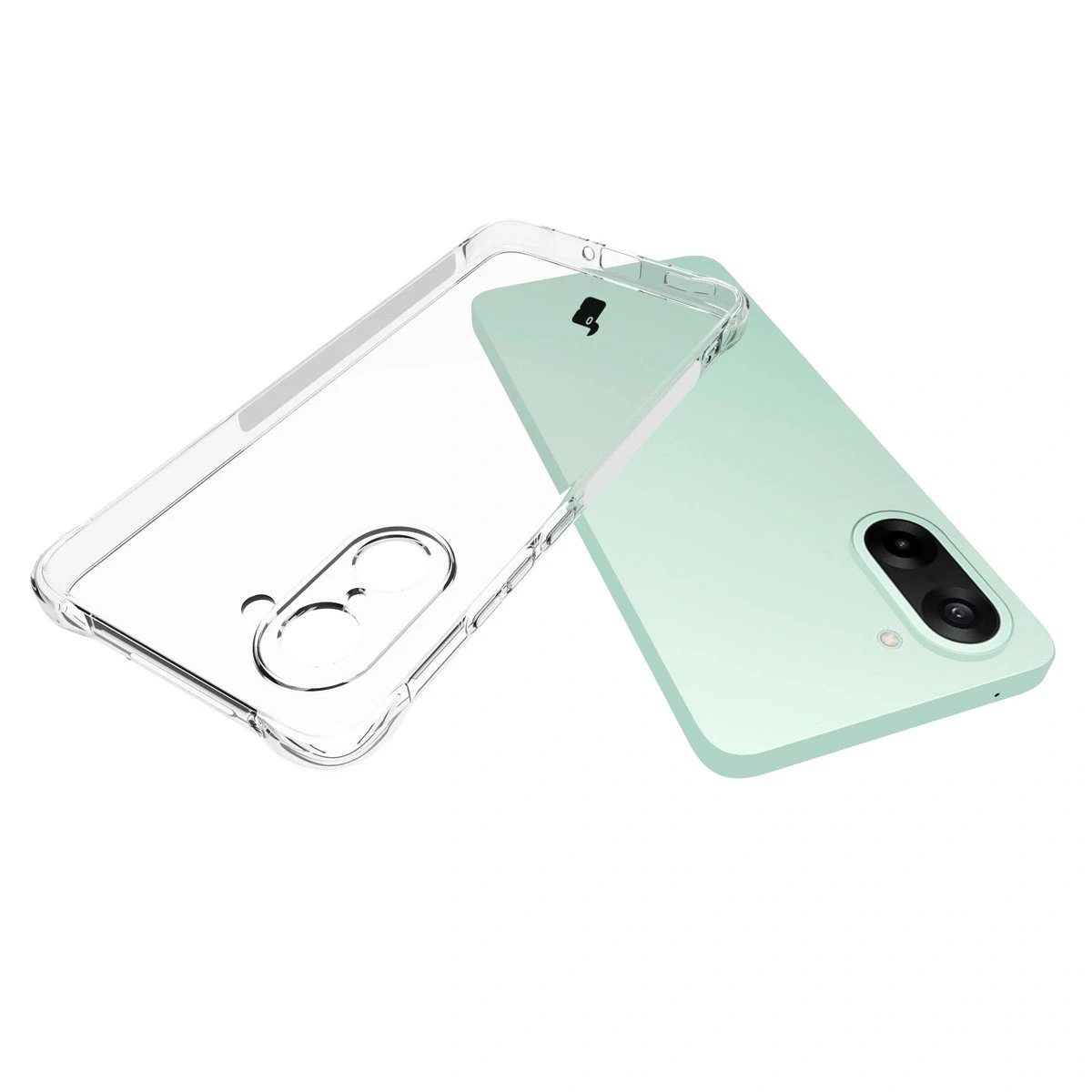 Bizon OnePlus Nord CE5 Hoesje Salpa TPU Transparant - Afbeelding 4